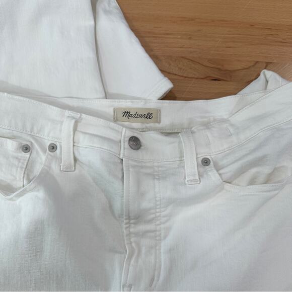 Madewell The Perfect Vintage Jean Tile White High Rise Size 29 preppy - Picture 7 of 11